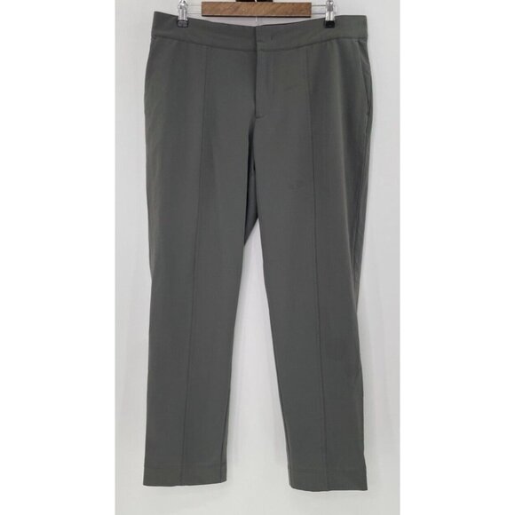 Mondetta Women’s‎ Gray Trouser Pants Pockets Lined Pockets Zip Office Career 12 - Picture 1 of 11